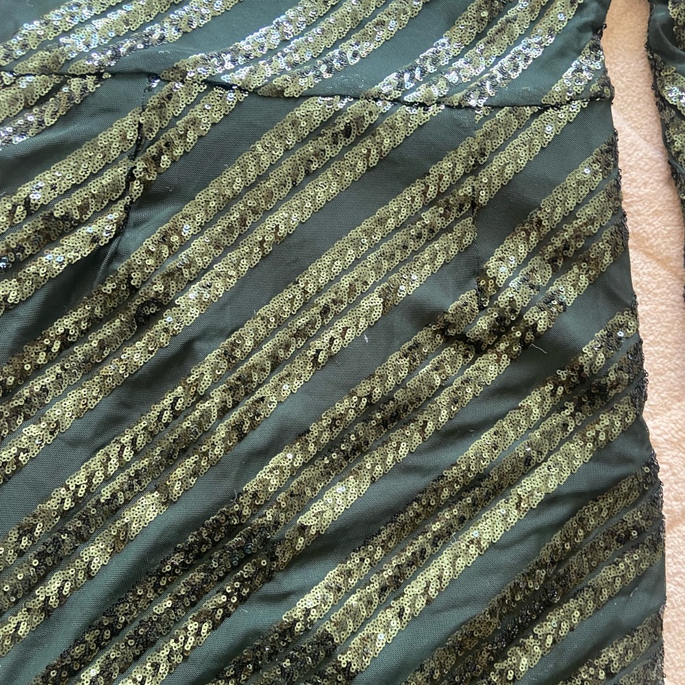 Lulus Rendezvous With You dark green dress - Picture 12 of 12